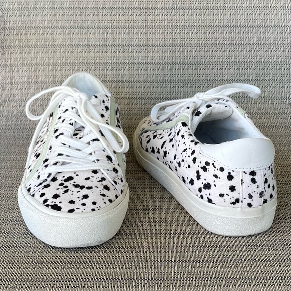 Madewell Shoes - Madewell Sidewalk Low-Top Sneakers in Spatter-Painted Calf Hair Size 8